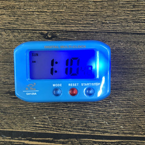 GH-120 Digital Multi Clock LCD Electronic Watch Car Auto Timer Stopwatch Alarm Clock With Light Multifunctional Timer - Product Image 2