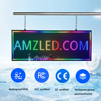 Tablero de mensajes LED a todo Color programable USB WiFi al aire libre de alta calidad IP65 impermeable HDR10 Pantalla de texto/imagen de desplazamiento