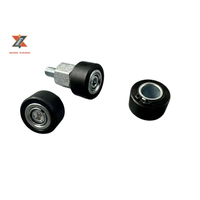 Rueda Anticolisión para Cerradura de Puerta 25*14*M8, Protector de Puerta de Coche, Repuestos para Ascensor, Dispositivo de Gancho para Cerradura de Puerta de Ascensor, Apto para Ascensores