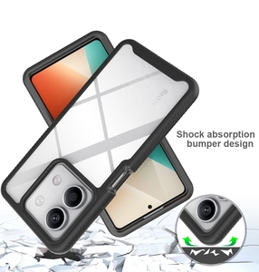 Custodia rigida in acrilico morbido TPU Anti-knock <span class=keywords><strong>Cover</strong></span> trasparente per paraurti custodia per telefono <span class=keywords><strong>Xiaomi</strong></span> Redmi Note <span class=keywords><strong>13</strong></span> 5G <span class=keywords><strong>Cover</strong></span> posteriore - Product Image 4