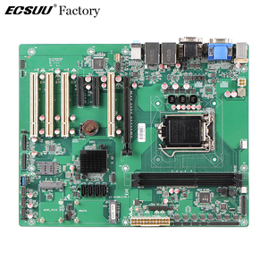Mới tốt nhất người bán ecsuu Intel Haswell 4 gen i3/i5/i7 DDR3 16GB 15usb 10com SATA kép LAN VGA điều khiển công nghiệp Bo mạch chủ CE - Product Image 2