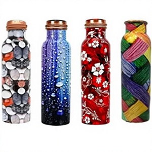 Pots en cuivre écologiques anti-corrosion avec revêtement couleur personnalisé pour refroidisseur de bière, gobelet en cuivre pur, lavable au lave-vaisselle pour la maison - Product Image 6