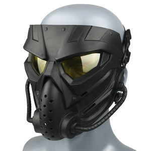 Vendita calda sport all'aria aperta <span class=keywords><strong>maschera</strong></span> tattica Full Face CS <span class=keywords><strong>Paintball</strong></span> Gas occhiali per PC Logo personalizzato ciclismo <span class=keywords><strong>maschera</strong></span> protettiva per sci - Product Image 2