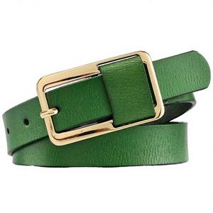 New Style Casual Pin Buckle Small Belt for Women PU Leather Buckle Belt Student Jeans <b>Accessories</b> - Product Image 1