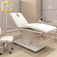 Traitements du visage et du corps Hotel Resort Lit de massage pour centre de cire de luxe Lit de spa Chaises longues d'oreiller avec berceau pour le visage Lit de spa