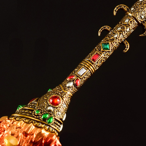 Épée miniature en alliage de zinc <span class=keywords><strong>Elden</strong></span> <span class=keywords><strong>Ring</strong></span> Magma Blade 30 cm 282 g avec fourreau en PU - Product Image 4