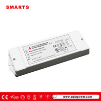 Transformateur d'alimentation LED sans fil à gradation variable 60W avec 2 canaux, homologué UL