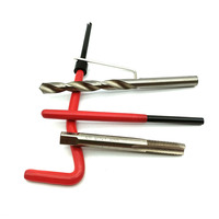 Kit de réparation de filetage manuel AVIC-Flight avec outil de taraudage HSS pour inserts filetés (M6/M8/M10) et étui rigide, personnalisation OEM/ODM