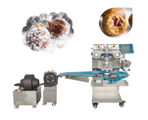 Small Fruit Ball Making Machine /Coconuts Date Ball Making Machine /Food Encrusting Rum Date Ball Machine