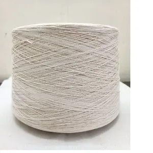 Hilo de algodón 100% en 8/2 NM disponible en conos de 1 kg adecuado para hilanderos y tejedores textiles