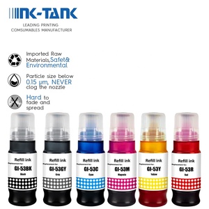 ENCRE-TANK GI53 GI 53 GI-53 d'encre de recharge de bouteille à base d'eau en vrac de couleur Compatible Premium pour imprimante Canon <span class=keywords><strong>PIXMA</strong></span> <span class=keywords><strong>G550</strong></span> G650 - Product Image 3