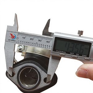 Collecteur d'admission de carburateur pour Yamaha GY6 50 125, pince en caoutchouc pour réparation de moteur de Scooter, pièce de rechange - Product Image 2