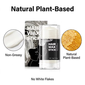 Cera para Peinar el Cabello de Marca Privada en Barra de 1.05oz, Pomada Portátil para Control de Bordes, Venta al por Mayor de Barras de Peinado para Pelucas y Cabello Natural - Product Image 4