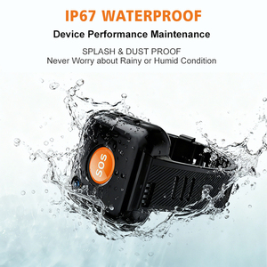 Reloj Inteligente 4G Cuadrado para Personas Mayores, Alarma de Caídas, Llamada SOS, Navegación GPS, IP67, Tarjeta SIM Magnética Conectable, Pantalla TFT, 11-30 Días de Duración de la Batería - Product Image 6