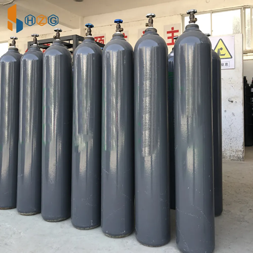 Công nghiệp 20L 30L 40L 50L nhôm Argon oxy CO2 Nitơ Argon Xi lanh khí