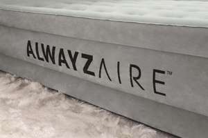 سرير هوائي للسيارة من بيستواي 69069 مصنوع من البي في سي الحديث مع مضخة مدمجة للمنزل والصالة الرياضية والفندق، تصميم قابل للطي للاستخدام الخارجي - Product Image 5