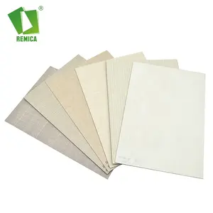 Fireproof HPL Textile Grain High Pressure Laminate For Decoration Materials Industry