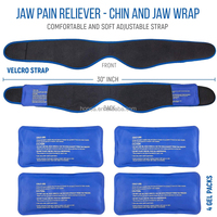 Compresse de gel chaud/froid personnalisée pour le visage, compresse de gel glacée, coussin de refroidissement, compresse chaude/froide pour soulager les maux de dents