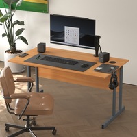 Poste de travail modulaire moderne en gros avec cloison, bureau informatique pour personnel d'entreprise, pour 2 à 4 personnes, pour salle commerciale