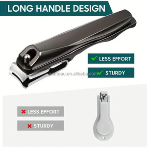 Ensemble professionnel de coupe-<span class=keywords><strong>ongles</strong></span> en acier inoxydable 360°, outils de manucure pour <span class=keywords><strong>ongles</strong></span> incarnés, <span class=keywords><strong>ciseaux</strong></span> à <span class=keywords><strong>ongles</strong></span> personnalisés - Product Image 4