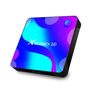 出厂价格X88PRO10 Rk3318双Wifi安卓10电视盒2GB16GB 4GB32GB64GB内存4k高分辨率机顶盒电视盒