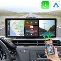 Enregistreur de Conduite Portable 10 Pouces OLED Haute Définition avec GPS Sans Fil, Dispositif de Navigation Automobile Transfrontalier, 1 An de CarPlay