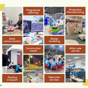 Aire de jeux intérieure colorée à prix avantageux pour enfants, thème jungle populaire, centre de jeux pour enfants pour l'école - Product Image 4