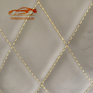 หนังพีวีซีลายปักนูนแบบกำหนดเอง พร้อมแผ่นรองถัก ทนต่อการขัดถู ป้องกันเชื้อรา ป้องกันขนร่วง สำหรับโซฟาและเฟอร์นิเจอร์ - Product Image 3