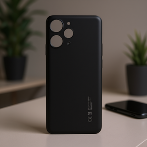 Carcasa Trasera para Redmi 12, Repuesto de Color Negro - Product Image 3