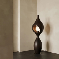 Lampadaire LED Minimaliste Moderne avec Abat-jour Métallique, Structure en Acier, Étanche, Intensité Variable, Blanc Neutre 4100K, IRC 80 pour Éclairage d'Entrepôt