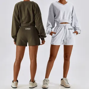 XW-CWK8235 Herbst Winter NEU Gerade Beine Jogging hose Nylon und Spandex Loose Casual Shorts Sweater Shorts Gym Shorts