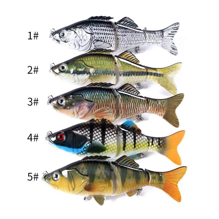 WEIHE Artificial Hard Fishing Lures - Multi-Jointed Bait WEIHE Artificial Hard Fishing Lures - Multi-Jointed Bait