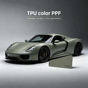Film de protection de peinture <span class=keywords><strong>TPU</strong></span> vert hyper brillant auto-réparateur anti-rayures pour BMW Série 3 - Product Image 1