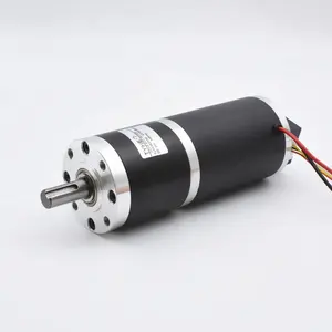 カスタムOD60mmギアモーター12v24v24ボルト0.5rpm 5rpm 10 rpm 50nm100kg負荷100ワット250ワットdcプラネタリギアモーターce rohs