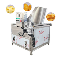 Nouvel équipement de friteuse à pommes de terre et cacahuètes entièrement automatique, commercial, en acier inoxydable 304, électrique/gaz, haute productivité