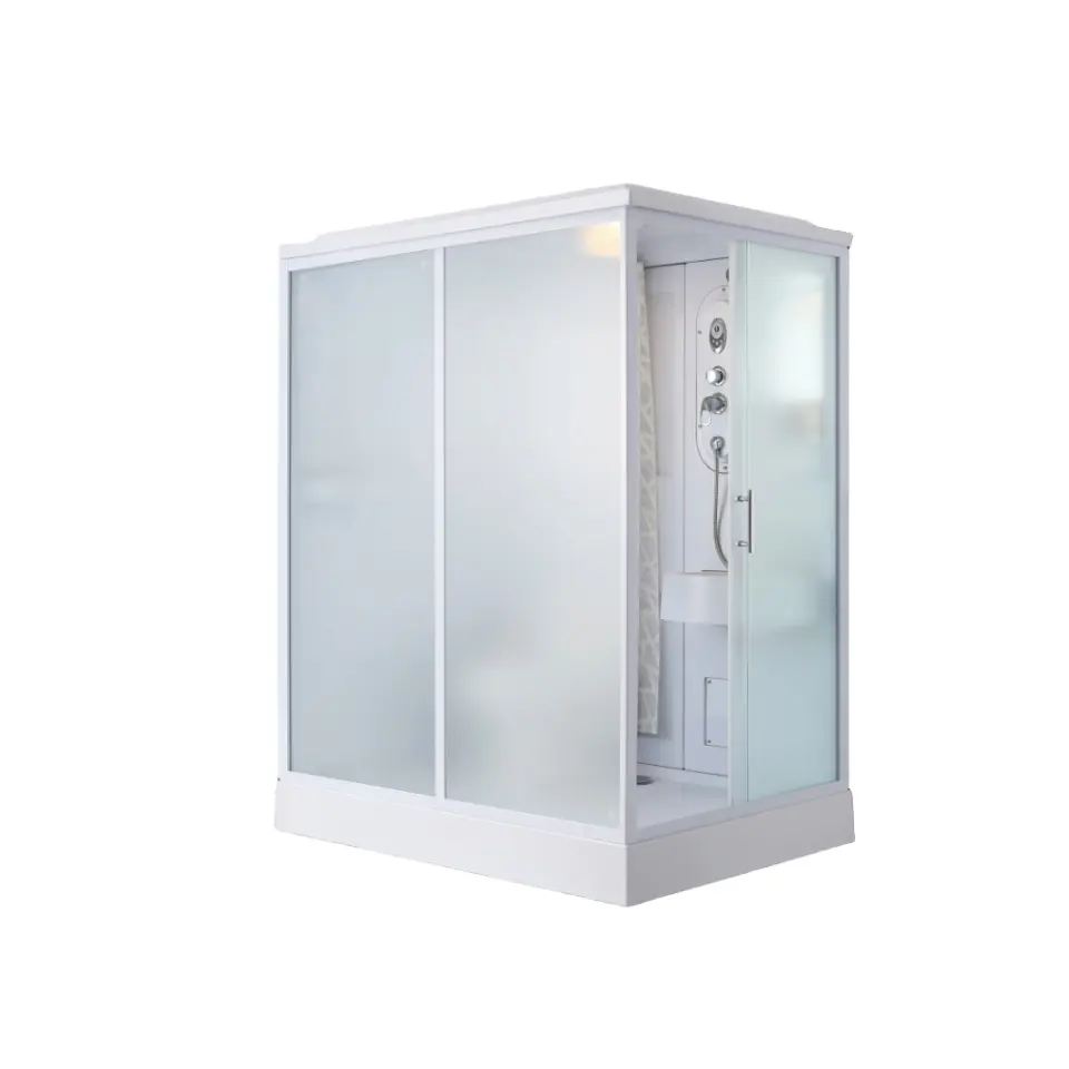 Kamar mandi trailer portabel terintegrasi mewah dapat digerakkan kamar mandi Integral panel dinding kamar mandi pemrosesan produksi kamar mandi