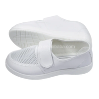 Sepatu Keselamatan Antistatik Ringan JingYa JY-122 Unisex, Sol PU Tahan Aus, Perlengkapan Kerja Industri, Pasokan Pabrik