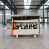 Machine de chantournage automatique 9kW 380V pour bois, PVC, polyester, MDF avec collage, finition, raclage et polissage, 16m/min