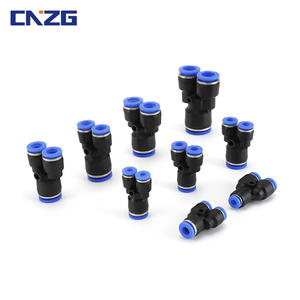 Conector de Manguera Neumática de Plástico de Conexión Rápida, Reductor en T Tipo PWY, Accesorio para un Ensamblaje Eficiente - Product Image 3