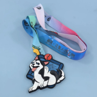 Médailles personnalisées pour animaux de compagnie, chiens de surf, animaux de compagnie, chiens, chats