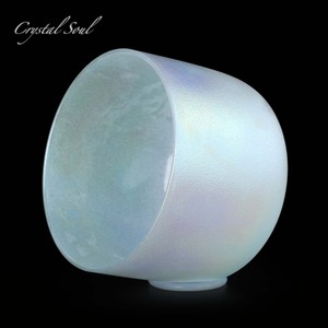 Bol chantant en cristal de quartz de qualité supérieure, couleur sirène, avec étui de transport gratuit - Product Image 5