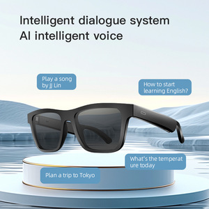 E10pro Smart Audio Glasses Black Sunglasses With <b>Bluetooth</b> Calling And Music For Cycling - Product Image 3