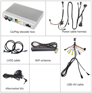 Decodificador de Carplay inalámbrico para coche, dispositivo para <span class=keywords><strong>Iphone</strong></span>, Control Central, actualización de pantalla, BMW CIC System 3 Series E90/E91/E92/E93 - Product Image 6