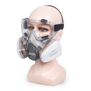 عرض حصري: قناع تنفسي نصف وجه 6200 مع فلتر للهواء والغازات - Product Image 4