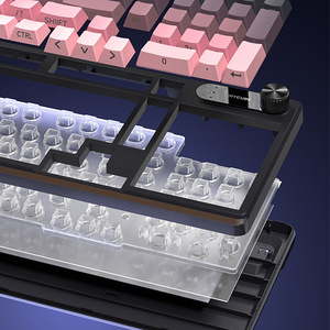 <span class=keywords><strong>Clavier</strong></span> filaire <span class=keywords><strong>silencieux</strong></span> FURYCUBE IP98, membrane tactile, étanche, ergonomique, support de jeu, e-sport, haute apparence - Product Image 3