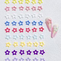 Energetic Sunshine Girl Nail Design Summer Solid DIY Cute Nail Accessories Macarons Nail Art Collection