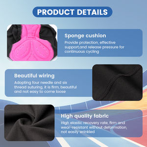 Femme vélo maillot ensemble séchage rapide cyclisme vêtements pour femmes route vélo porter vtt <span class=keywords><strong>tenue</strong></span> rembourré Shorts vêtements de sport personnalisé - Product Image 4