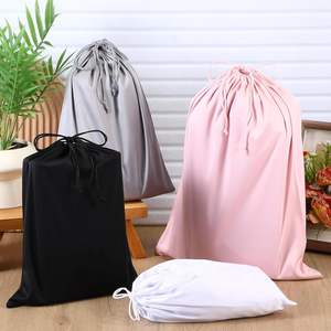 Bolsa para Zapatos de Tela No Tejida Barata al por Mayor, Cubre Zapatos Amarillo Protector Solar, Bolsa de Almacenamiento de Zapatos No Tejida - Product Image 4