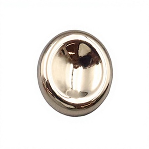 Boutons en métal de formes spéciales, plaqué de haute qualité, écologiques, en alliage de zinc, boutons dorés pour vêtements, sur mesure - Product Image 4