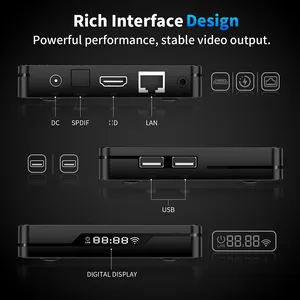 TV Box Android 14 Amlogic S905X5-M Directo de Fábrica, X88 Pro X5M AI-SR, <span class=keywords><strong>Super</strong></span> Resolución 8K, Smart TV Box con Gigabit Ethernet - Product Image 3